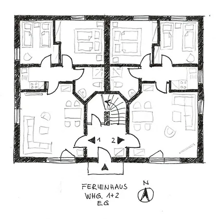 Ferienhaus, 1 Apartmán *